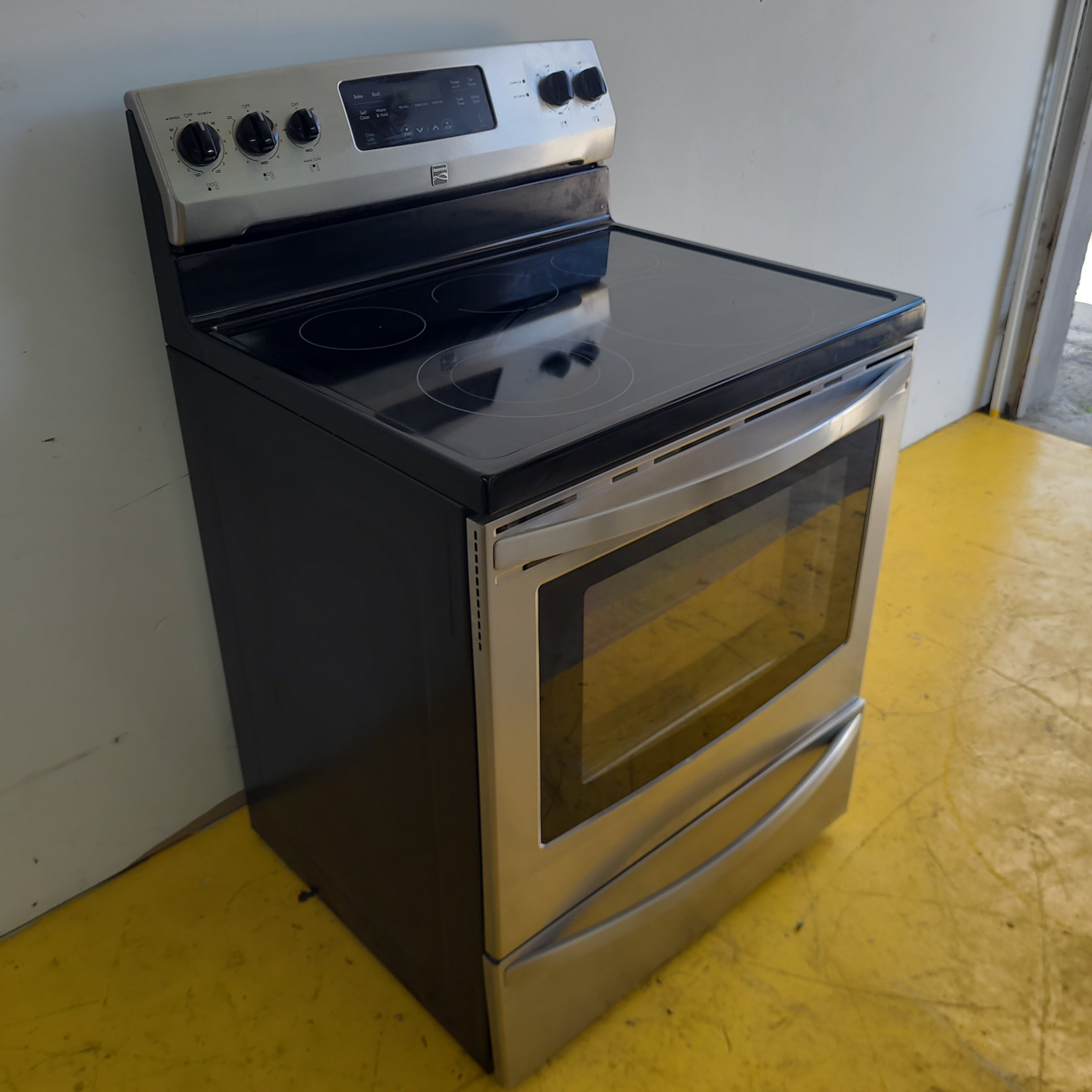 Kenmore Stainless Steel Electric Stove Kenmore Stainless Steel Electric Stove